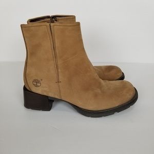 Timberland Suede Ankle Boots size 7.5